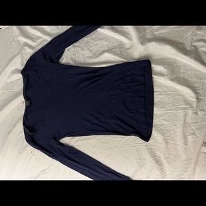 dark blue ralph lauren sport long sleeve